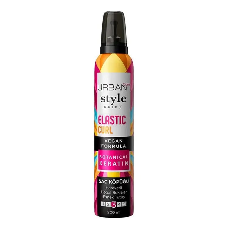موس مو اوربن کر اوربان Urban Care مدل Elastic Curl شماره 3 حجم 200 میل