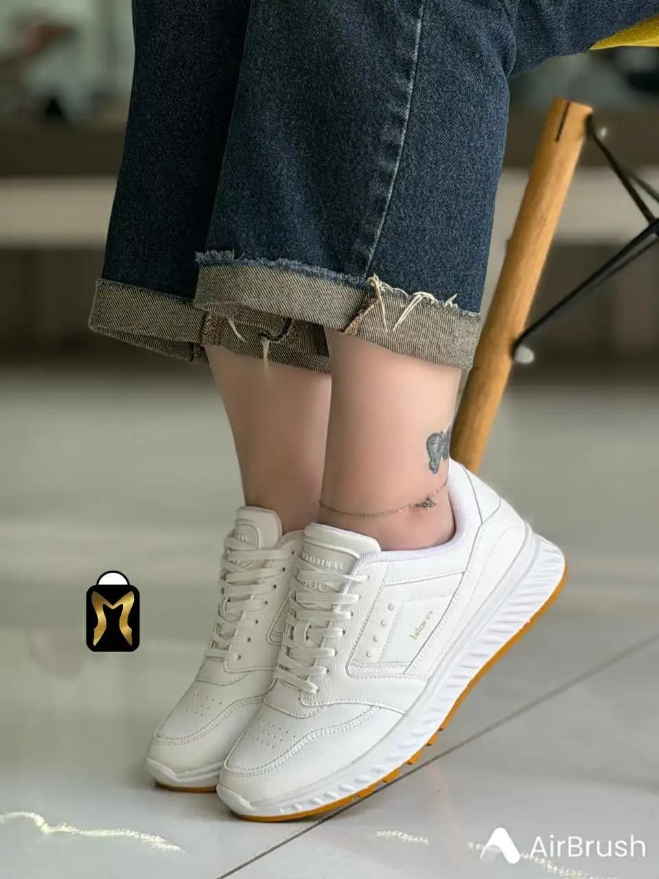 کفش اسپرت روزمره طبی زنانه کد 6722 — تصویر ۵