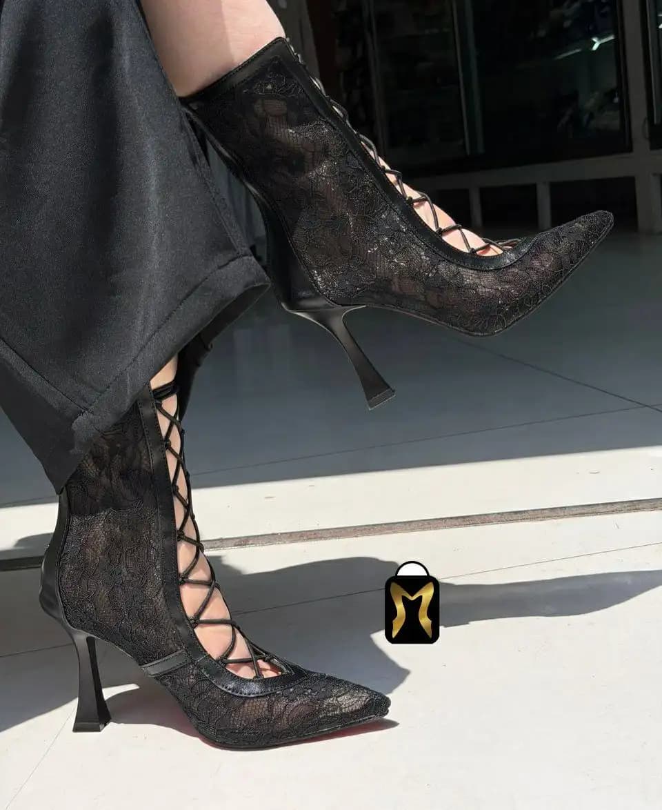 کفش مجلسی گیپور زنانه کد 6714 — تصویر ۲