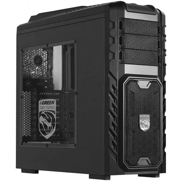 کیس کامپیوتر گرین مدل X3 Plus Viper Mid Tower مشکی — تصویر ۲