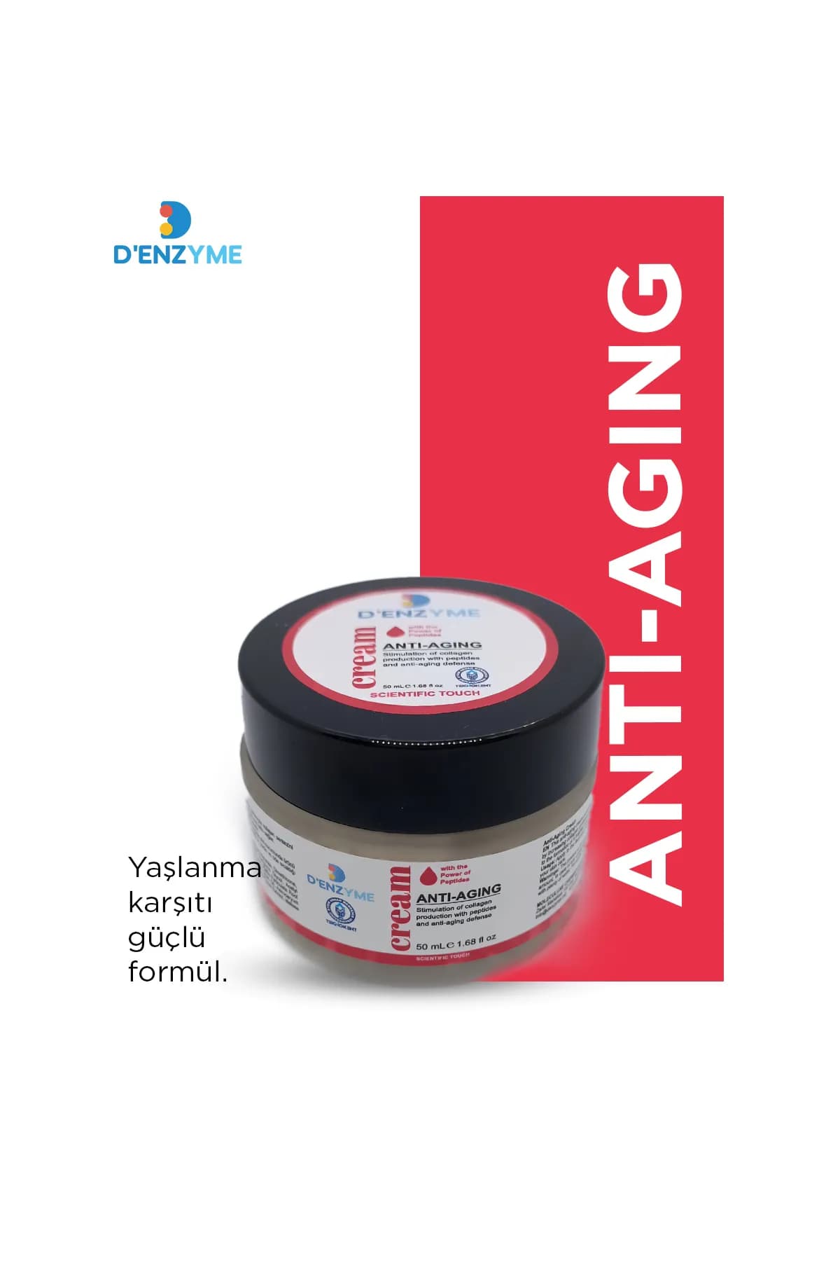 کرم ضد پیری دآنزیم 50 میلی D’ENZYME