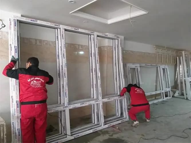 پاسخنامه سوالات سازنده و نصاب در و پنجره با پروفیل UPVC و شیشه دوجداره فنی حرفه ای (سال 1405)