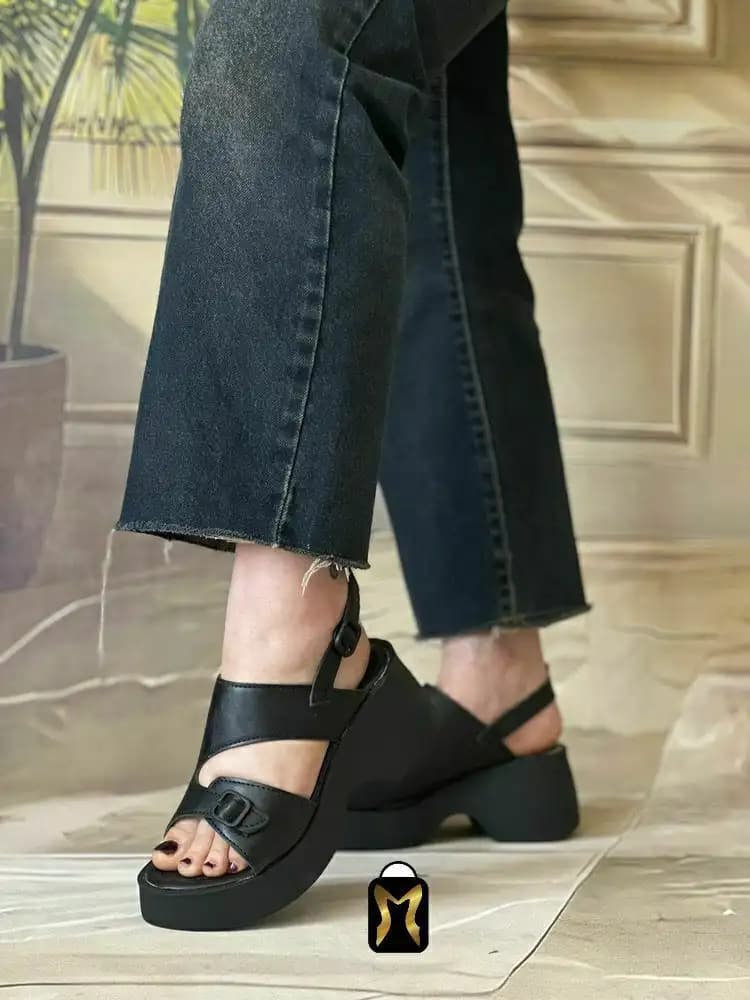 صندل لژدار زنانه کد 6696 — تصویر ۳