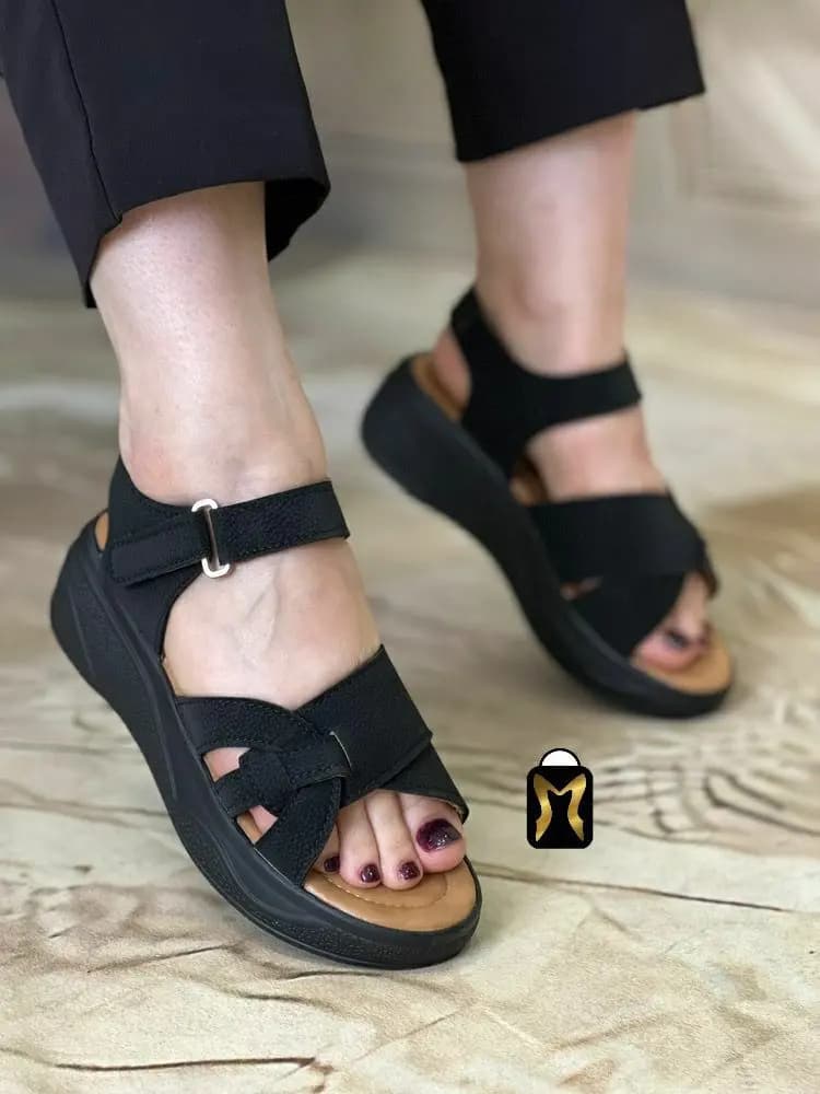 صندل چسبی زنانه کد 6684