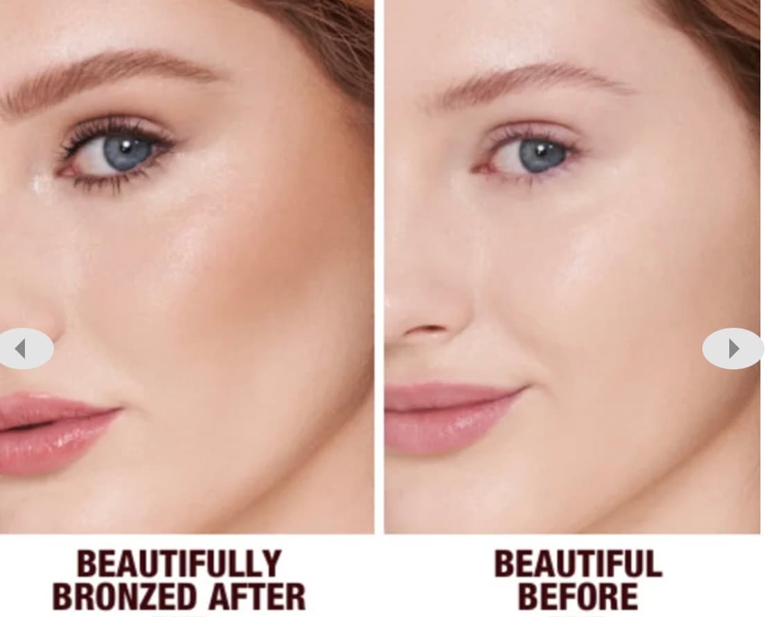 برنزر کرمی شارلوت تیلبری اصل اروپایی — تصویر ۳
