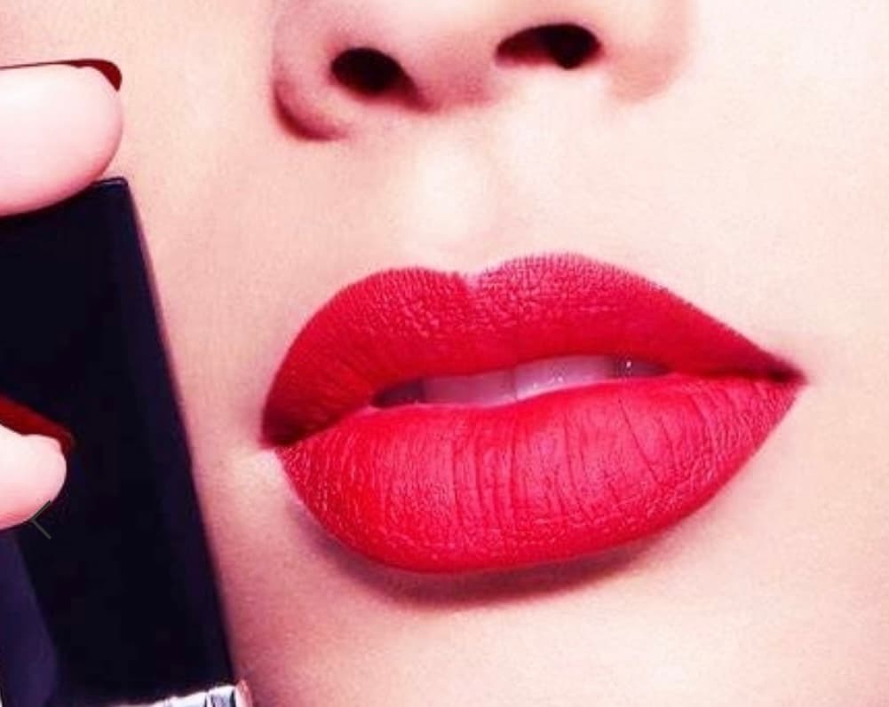رژلب دیور Dior rouge اصل اروپایی شماره ۹۹۹ — تصویر ۲