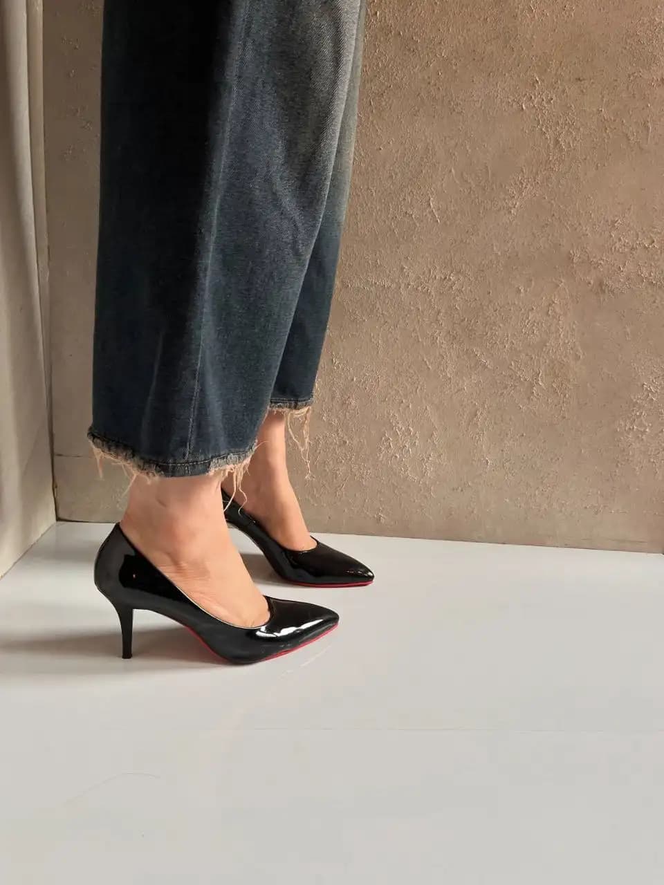 کفش پاشنه ۷ سانت زنانه مدل استلتو کد 6641 — تصویر ۲