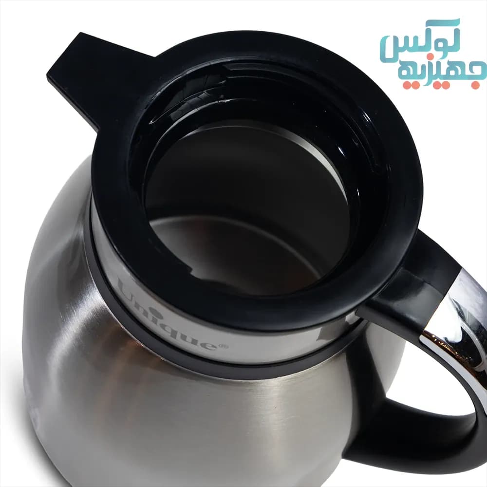 فلاکس 2 لیتر استیل بدون شیشه یونیک کد 1854 — تصویر ۹