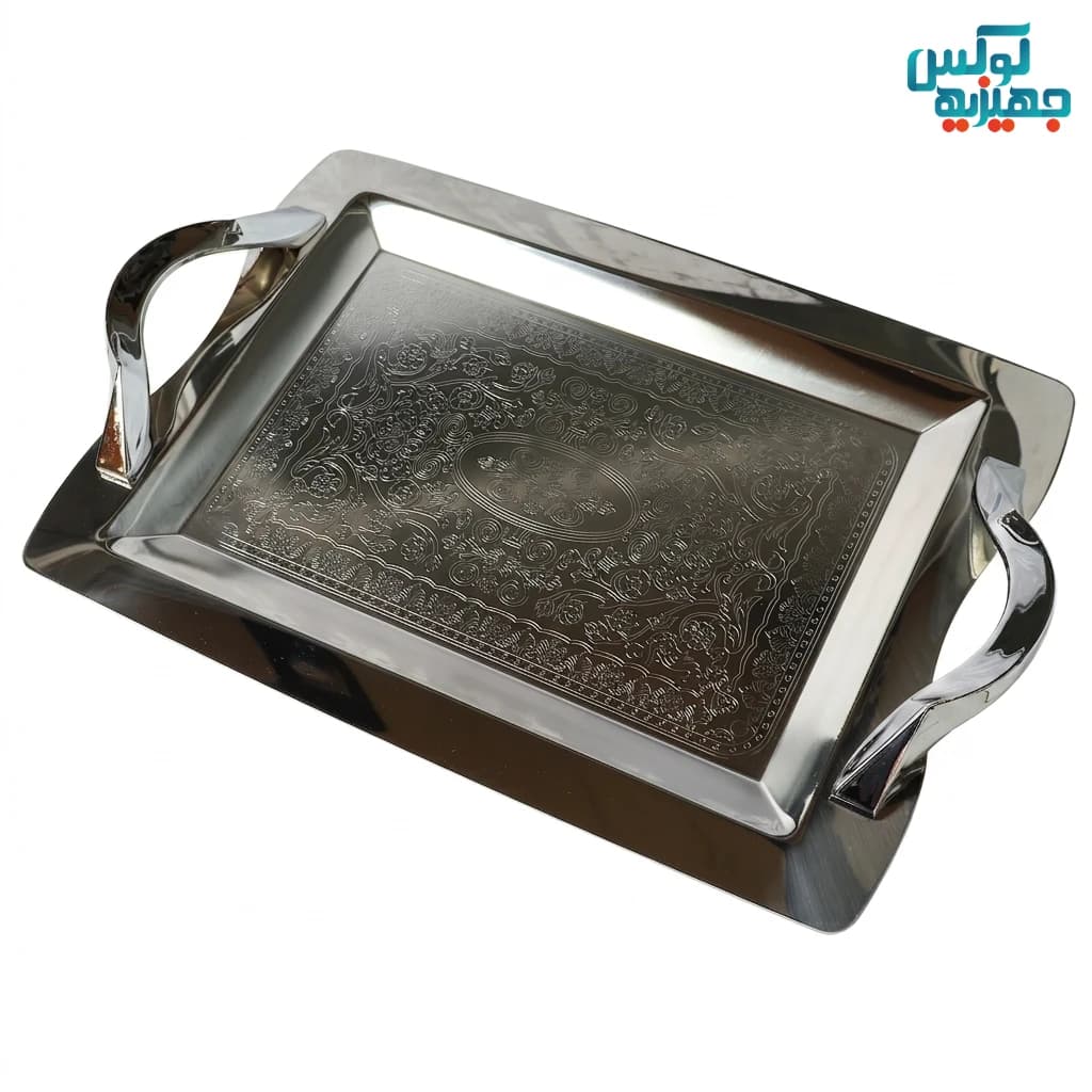 سينی استيل مستطیل کوچک النا برند دیاکو 4100 — تصویر ۶