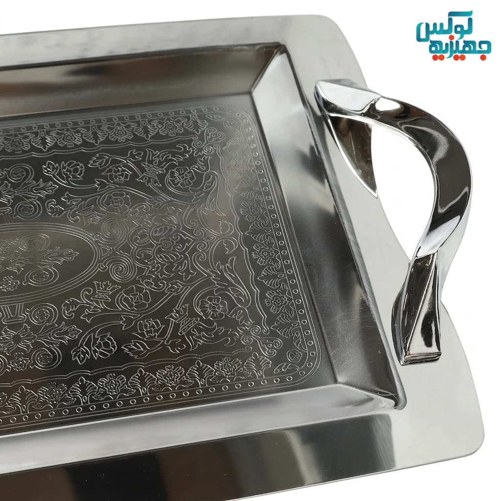 سينی استيل مستطیل کوچک النا برند دیاکو 4100 — تصویر ۲