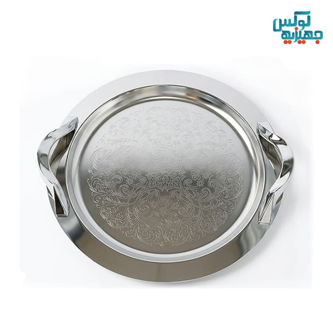 سينی استيل گرد کوچک دسته دياموند برند دیاکو قطر 33