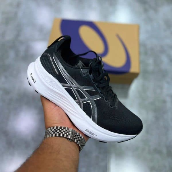 اسیکس ژل کایانو 32 زنانه مشکی رنگ ASICS GEL-KAYANO 32 LUXE