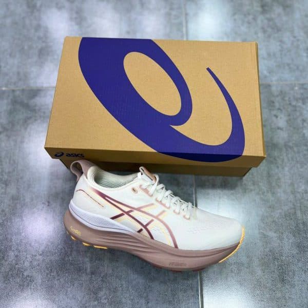 اسیکس ژل کایانو 32 زنانه کرم رنگ ASICS GEL-KAYANO 32 LUXE — تصویر ۴