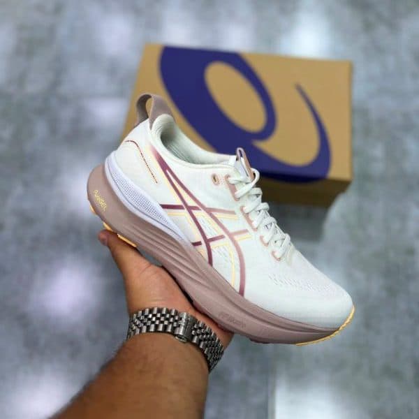 اسیکس ژل کایانو 32 زنانه کرم رنگ ASICS GEL-KAYANO 32 LUXE