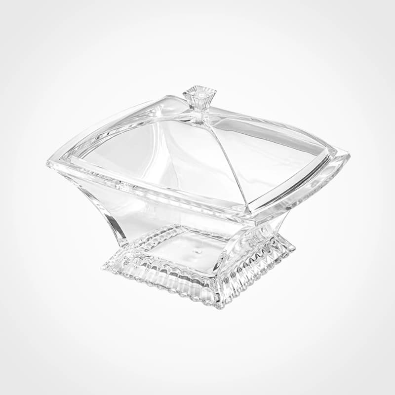 شکلات خوری چهارگوش اکرولیک لیمون کد2461 — تصویر ۵