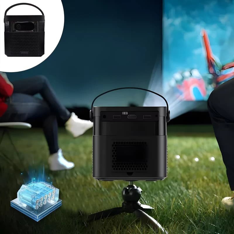 ویدئو پروژکتور پاورولوجی مدل PWPROJ80-BK — تصویر ۴