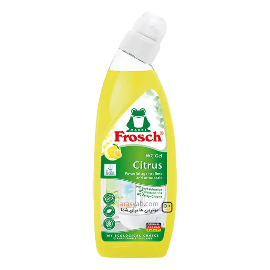 پاک کننده سرویس بهداشتی فرش لیمویی Frosch حجم 750 میلی — تصویر ۲