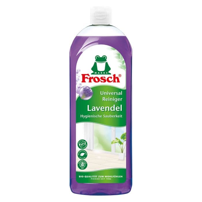 محلول پاک کننده سطوح فرش Frosch با رایحه اسطوخودوس حجم 750 میلی