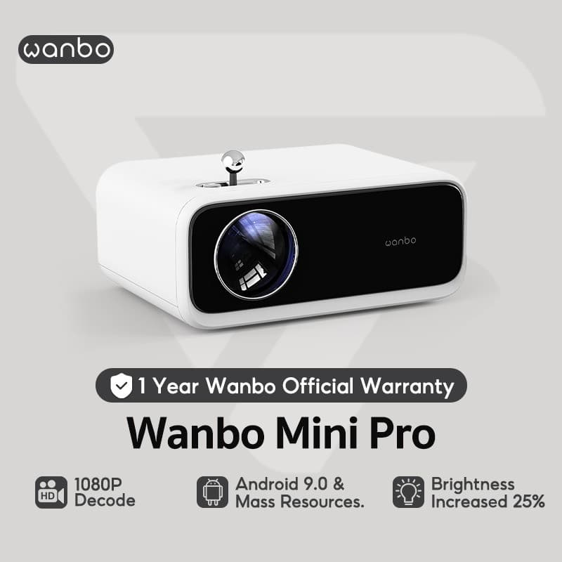 ویدئو پروژکتور شیائومی Wanbo مدل Mini Pro — تصویر ۱۰