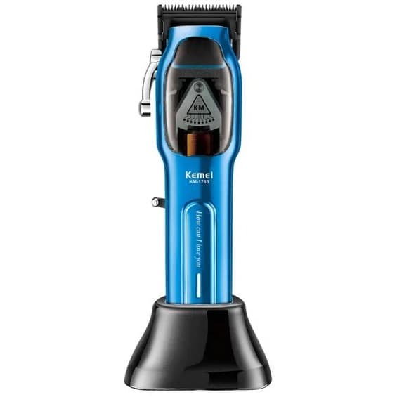 ماشین اصلاح موی سر و بدن حرفه‌ای شارژی کمی Kemei KM-1763 — تصویر ۸