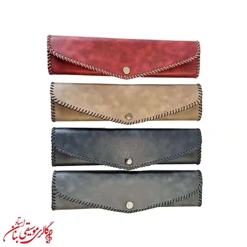 جعبه مضراب سنتور برند Szopen چرم طرح ابر و باد — تصویر ۵