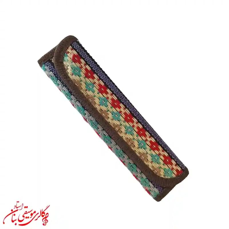 جعبه مضراب سنتور موسوی طرح جاجیم — تصویر ۵