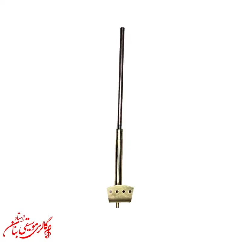 پایه کمانچه و سیم‌گیر کمانچه برنجی کامل