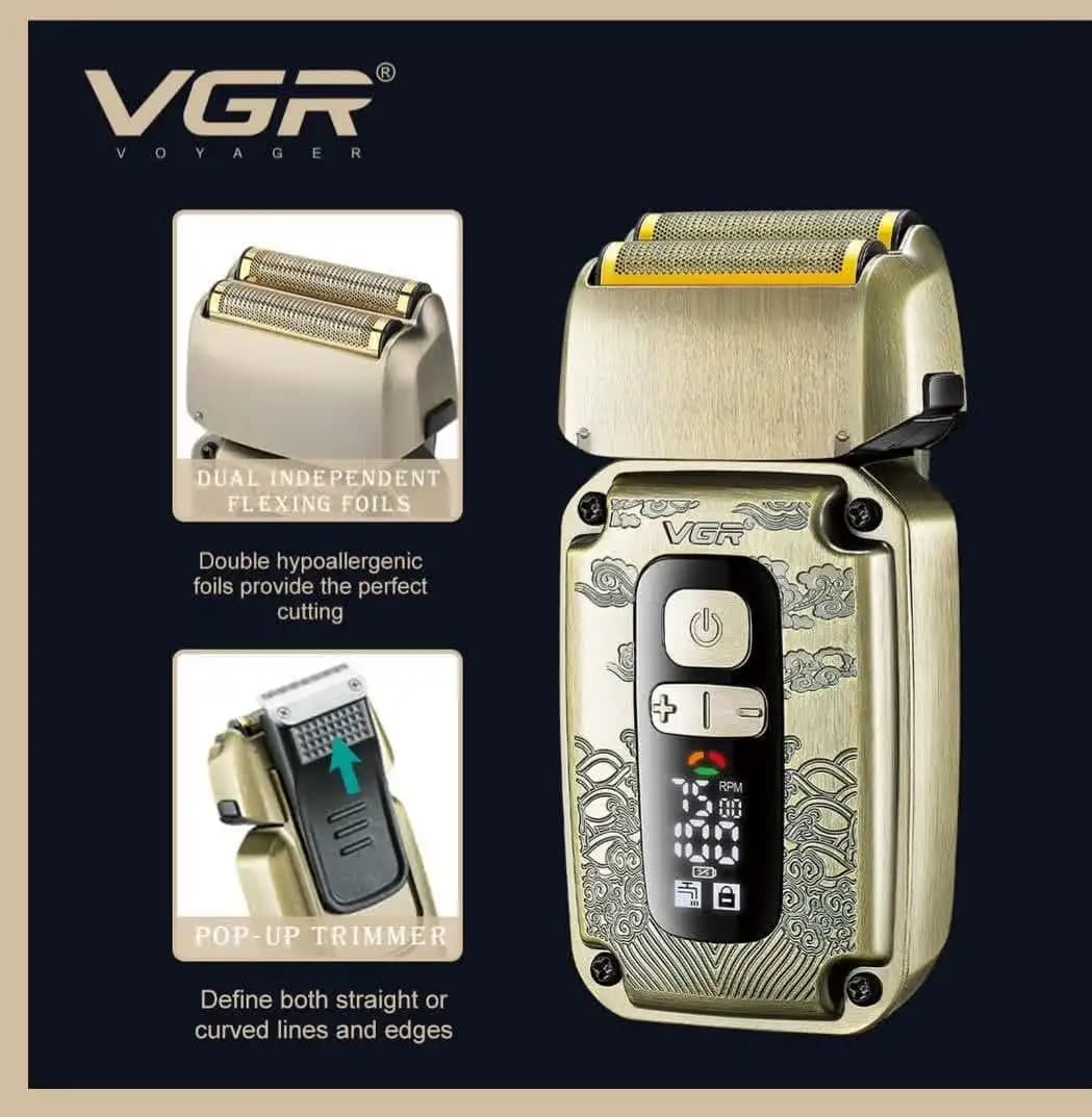 ست ماشین اصلاح سه کاره وی جی آر VGR مدل V-642 ا — تصویر ۱۲