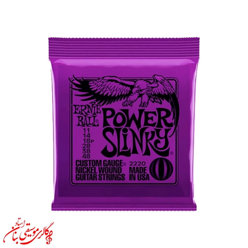 سیم ارنی بال 2220 گیج 28 | سیم تکی گیتار الکتریک — تصویر ۳