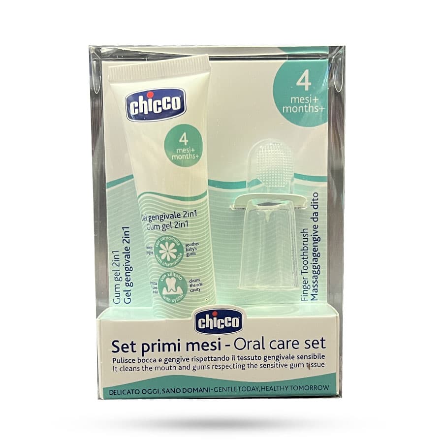 ژل لثه چند منظوره چیکو Chicco به همراه مسواک انگشتی — تصویر ۲