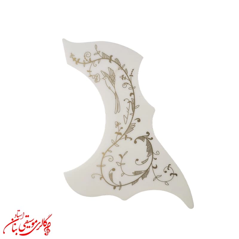 گلپیدور گیتار سفید طرح دار | White Patterned Gulpidore