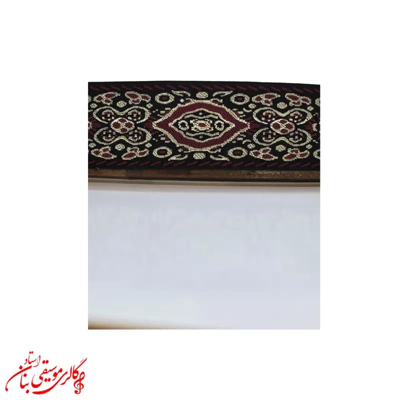 دایره نغمه پوست طلقی | ساز آذری چوب چهل‌تکه ساخت تبریز — تصویر ۲