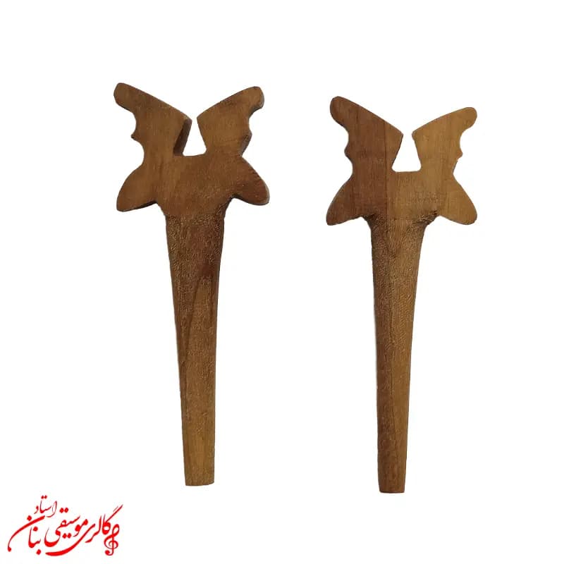 گوشی دوتار چوب عناب | گوشی دست‌ساز مقاوم مناسب انواع دوتار — تصویر ۳