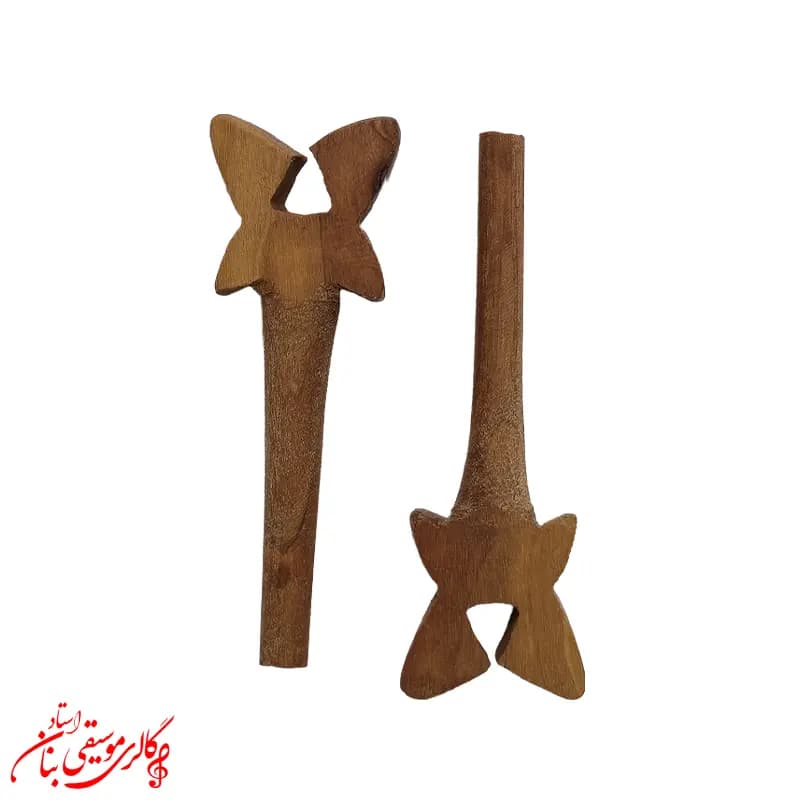 گوشی دوتار چوب عناب | گوشی دست‌ساز مقاوم مناسب انواع دوتار — تصویر ۵