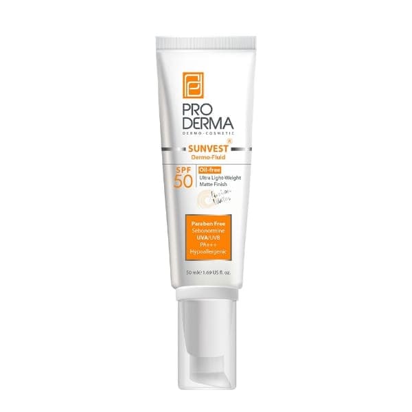 کرم ضد آفتاب SPF50 فلوئیدی پرودرما — تصویر ۳