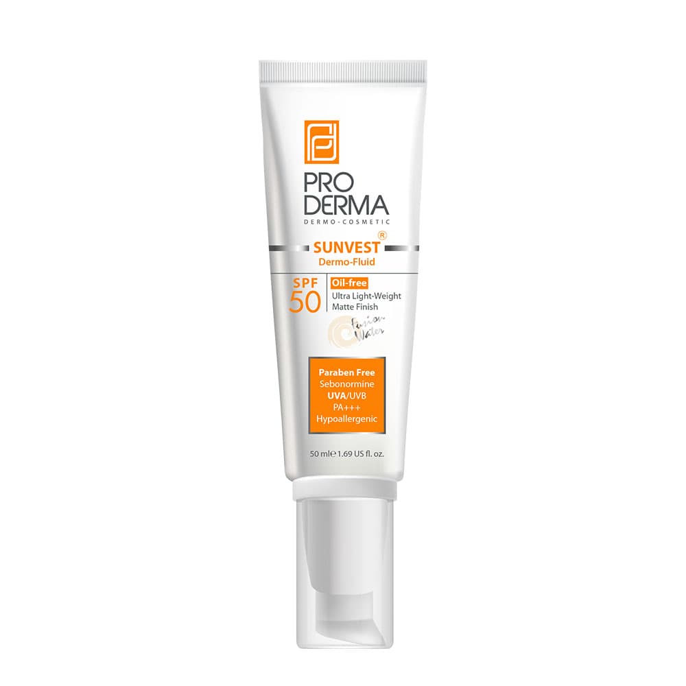 کرم ضد آفتاب SPF50 فلوئیدی پرودرما — تصویر ۲