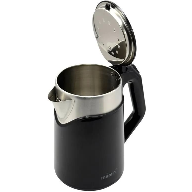 چای ساز مونتینی مدل RIVER ظرفیت ۲ لیتر با کتری استیل — تصویر ۳