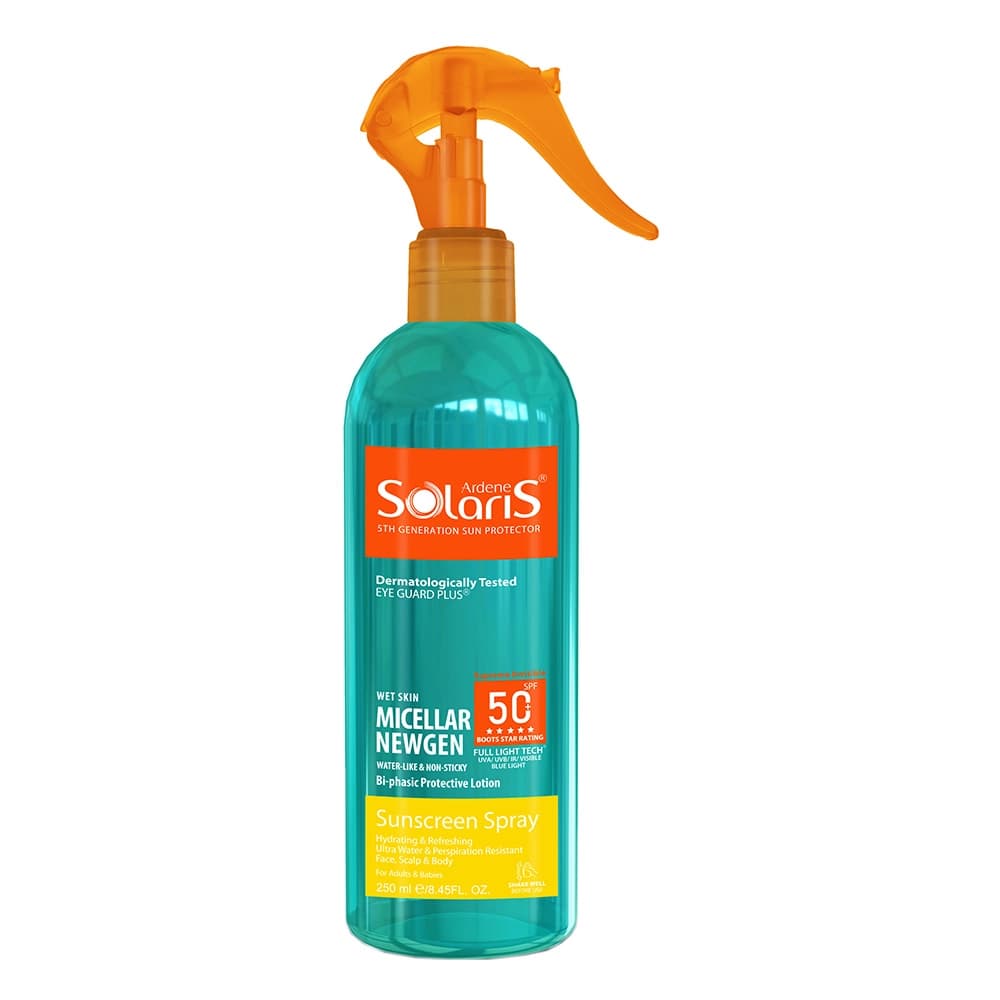 لوسیون دوفازی ضد آفتاب SPF 50 آردن سولاریس