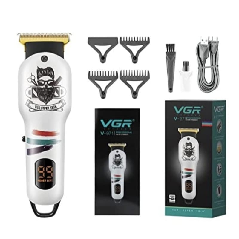 ماشین اصلاح موی سر و صورت وی جی ار مدل V-971 — تصویر ۹