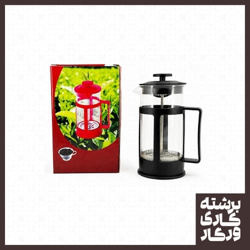 فرنچ پرس 350 میل دور پلاستیک مشکی درب صاف