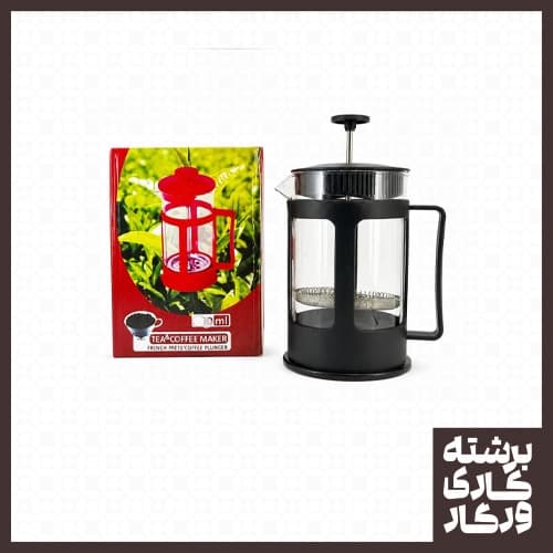 فرنچ پرس 600 میل دور پلاستیک مشکی درب صاف