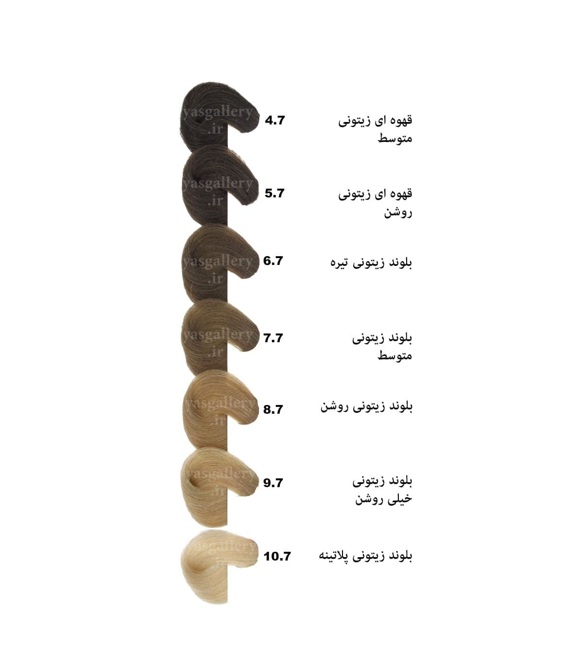 رنگ مو بیول قهوه ای زیتونی متوسط (4.7) Medium Matt Brown BIOL — تصویر ۲