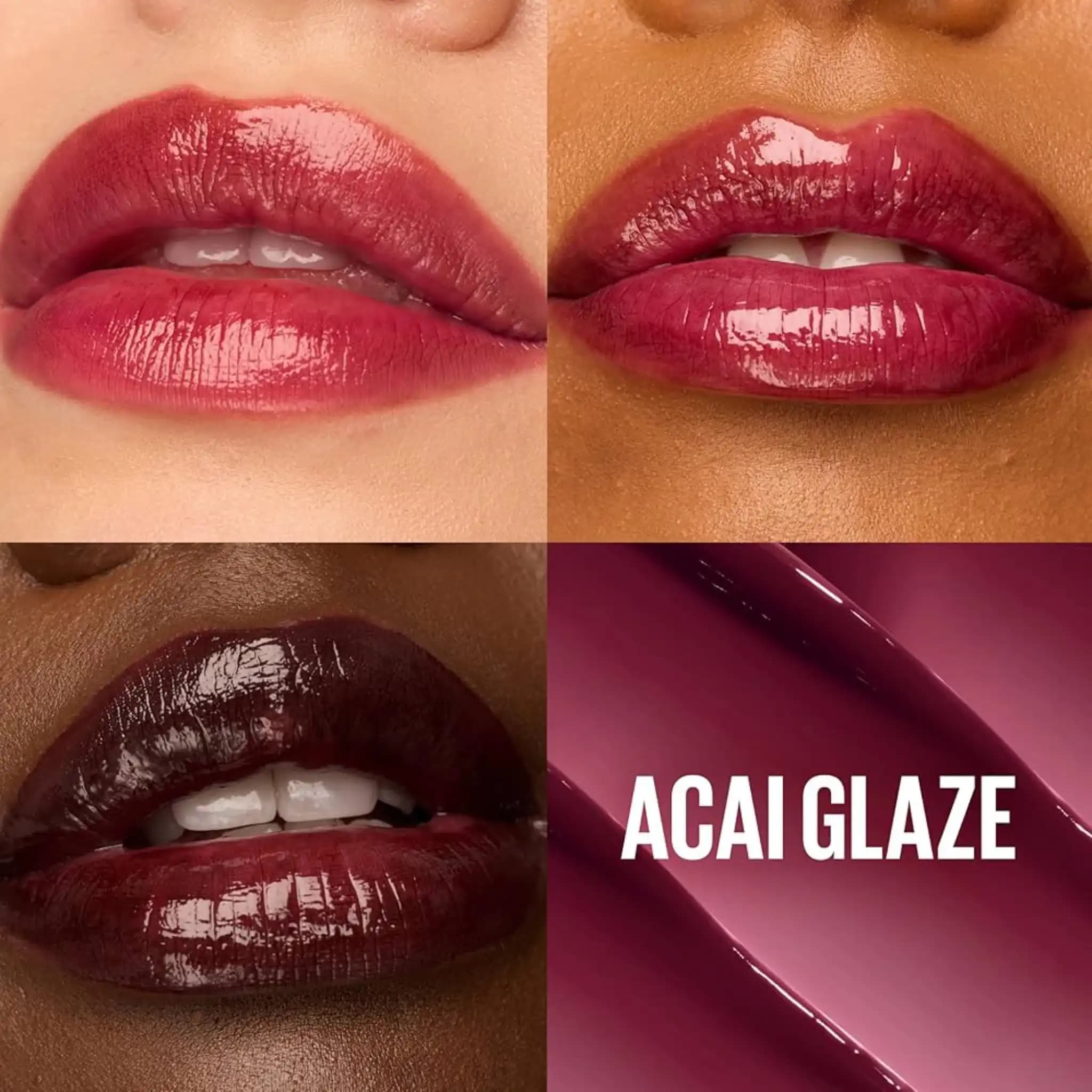 بالم لب میبلین مدل Lifter Glaze رنگ Acai Glaze 008 — تصویر ۲