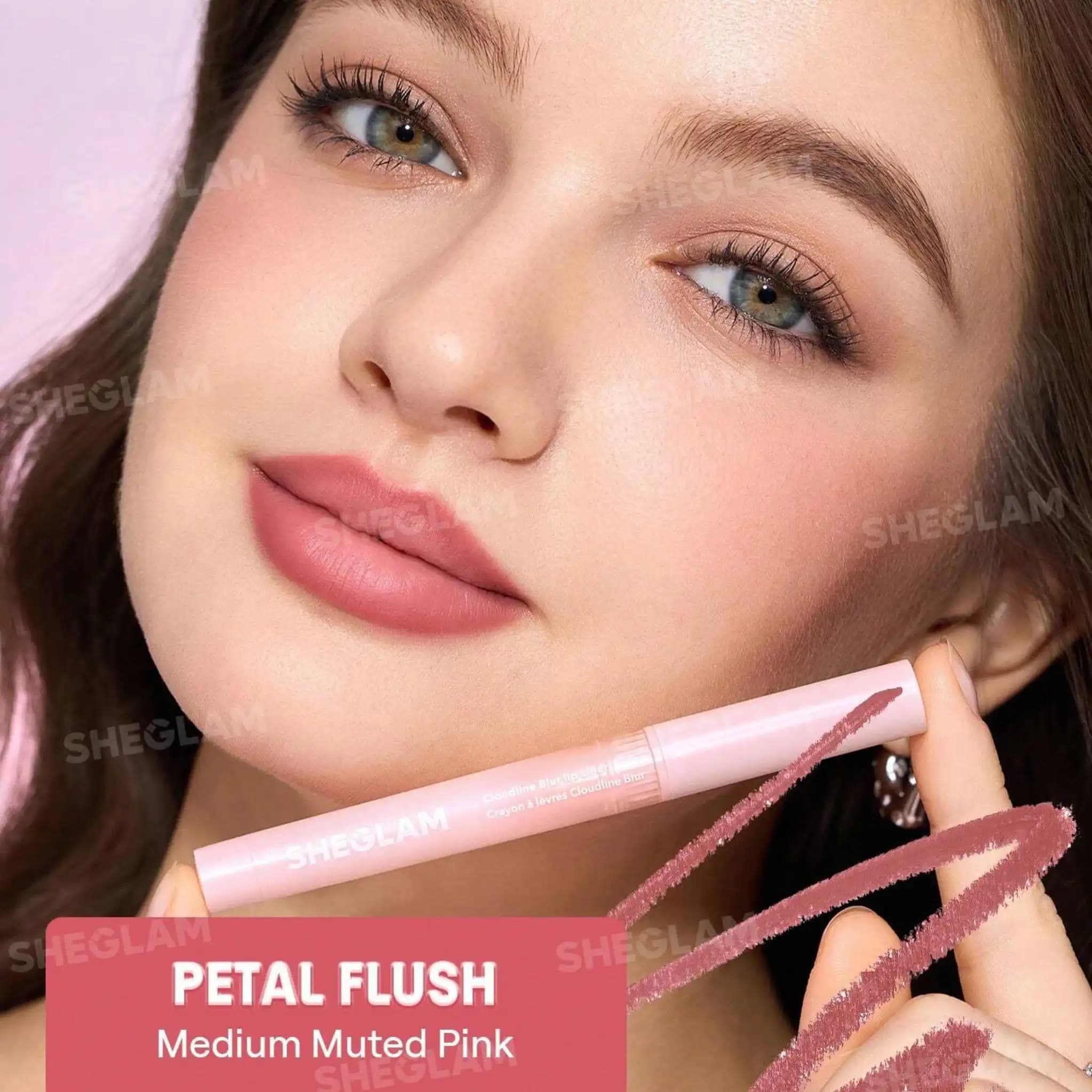 خط لب محو شیگلم رنگ Petal Flush — تصویر ۳