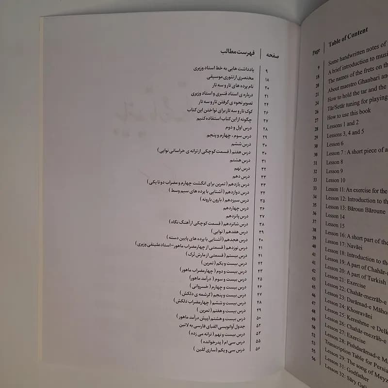 کتاب بیائید تار و سه تار بنوازیم دفتر اول کیوان ساکت — تصویر ۲