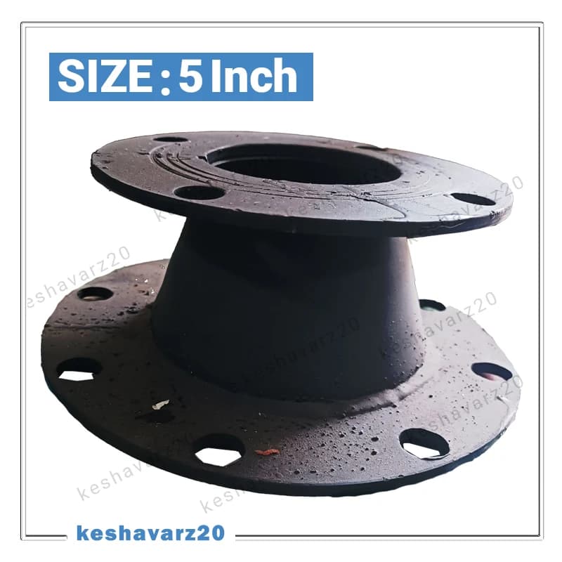 تبدیل آهنی فلنچدار سایز 4*5 اینچ