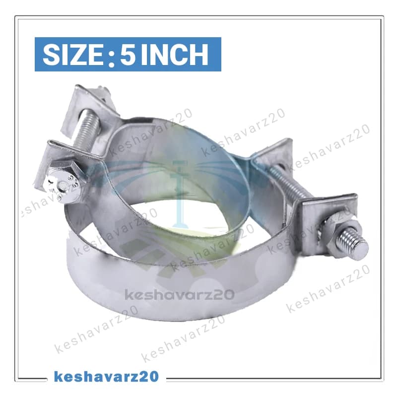 بست تک کپه سایز 5 اینچ (125 میلیمتر)