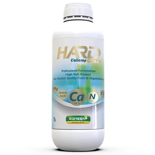 کود مایع کلسیم و آمینواسید هارد گلد ایکس گرین ۱ لیتری (Hard Calicrop Gold XGreen)