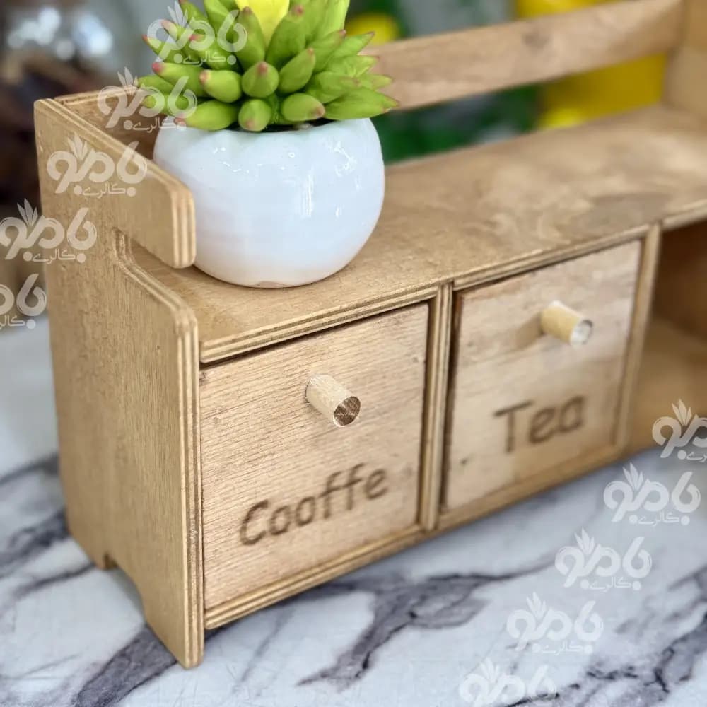 استند چوبی فایل 3کشو پلای وود — تصویر ۴