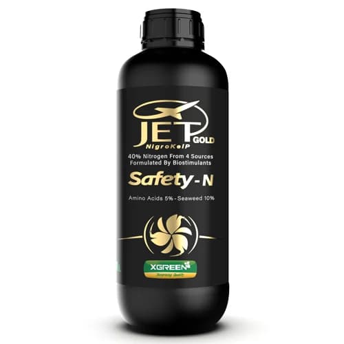 کود مایع نیتروژن بالا جت گلد ۱ لیتری (Jet Gold XGreen)